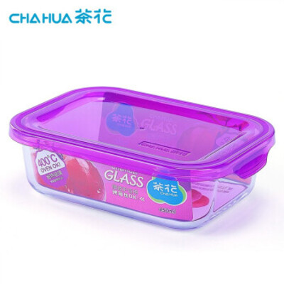 CHAHUA/茶花晶钻玻璃保鲜盒