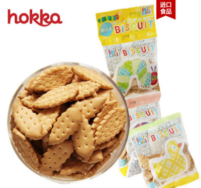 Hokka/北陆 叶型牛奶小饼干