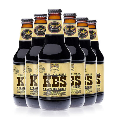 Founders/创始者KBS精酿啤酒6瓶装