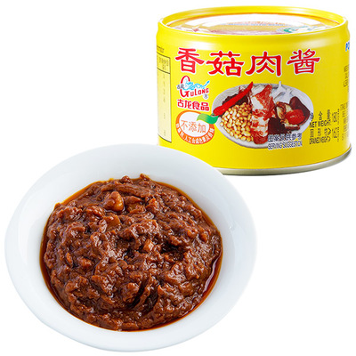 Gulong/古龙香菇肉酱罐头180g