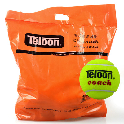 Teloon/天龙日常训练袋装网球COACH 48粒装