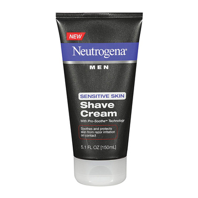 Neutrogena/露得清 Sensitive Skin Shave Cream剃须膏150ml