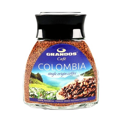 GRANDOS/格兰特哥伦比亚冻干速溶咖啡100g
