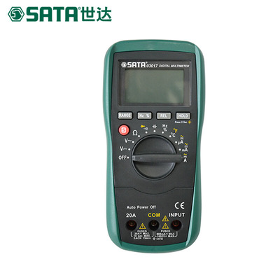 Sata/世达带温度测量数字万用表03017