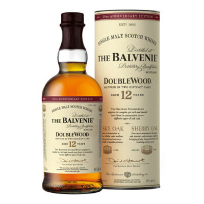 Balvenie/百富纪念版双桶12年单一纯麦威士忌700ml
