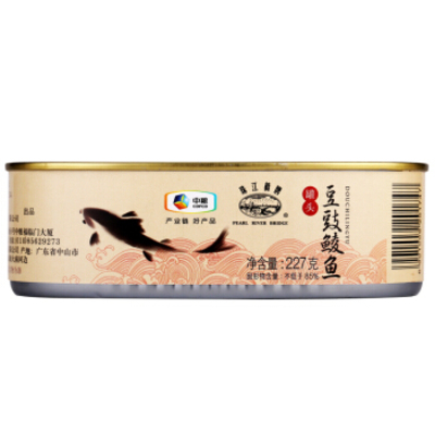 珠江桥牌豆豉鲮鱼罐头227g