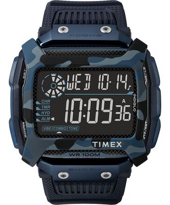 Timex/天美时Command  Shock系列54mm Resin Strap Watch手表