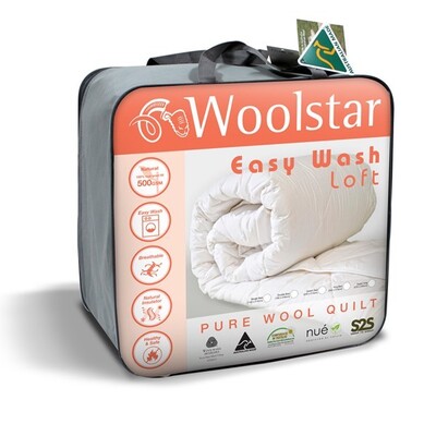Woolstar Easywash Loft羊毛被