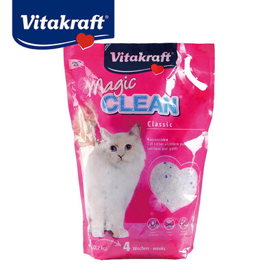 VITAKRAF/卫塔卡夫低粉尘大颗粒吸水水晶猫砂5L