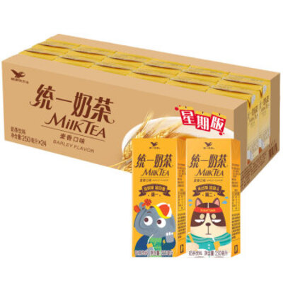 统一奶茶  250ml*24盒/箱