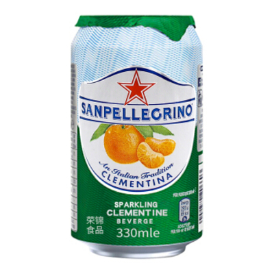 San pellegrino/圣培露柑橘味气泡果汁碳酸饮料330ml