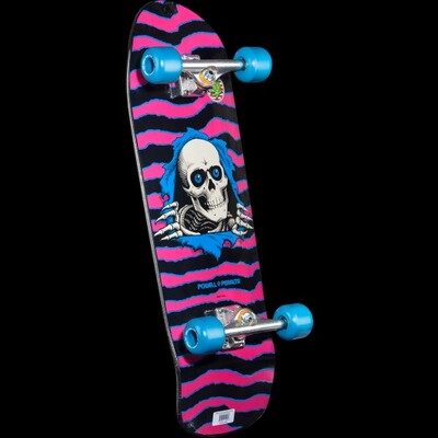Powell-Peralta滑板Ripper Pink Complete Skateboard Assembly