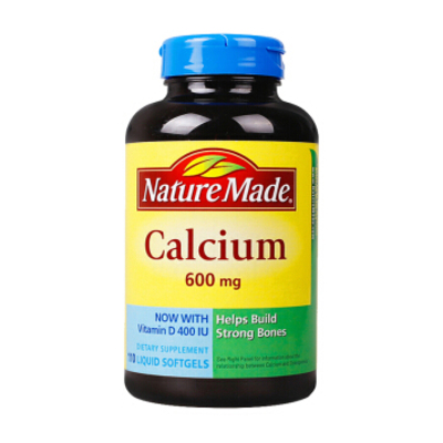 Nature Made Calcium 600 mg with Vitamin D Liquid SoftGel