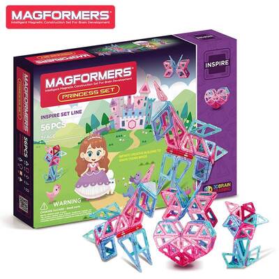 Magformers/麦格弗灵感系列磁力片14片