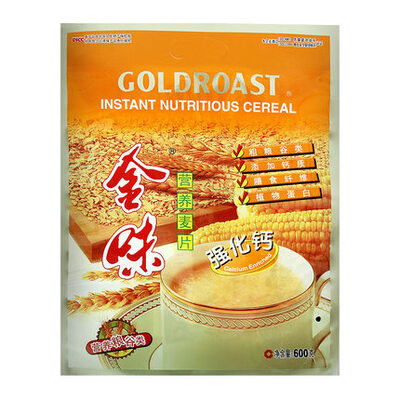 金味强化钙营养麦片600g