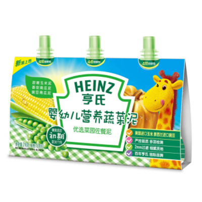 Heinz/亨氏婴幼儿营养蔬菜泥