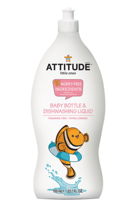 Attitude婴儿奶瓶餐具洗洁精（无香型）