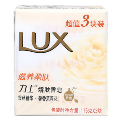 LUX/力士滋养润肤香皂115g*3块
