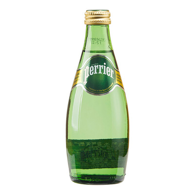 Perrier/巴黎水含气天然矿泉水经典装330ml*24瓶