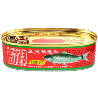 甘竹牌豆豉鱼罐头184g