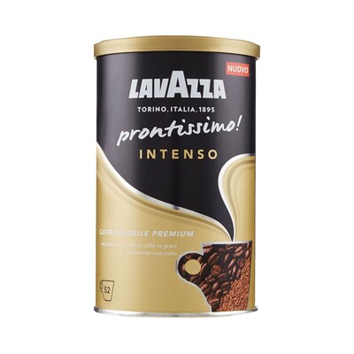 LAVAZZA/拉瓦萨冻干速溶特浓黑咖啡粉（Prontissimo! Intenso）