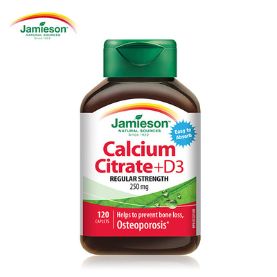 Jamieson	Calcium Citrate & Vitamin D3