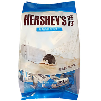 HERSHEY'S/好时排块奶香白巧克力500g