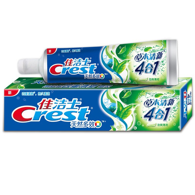 Crest/佳洁士天然多效系列成人牙膏