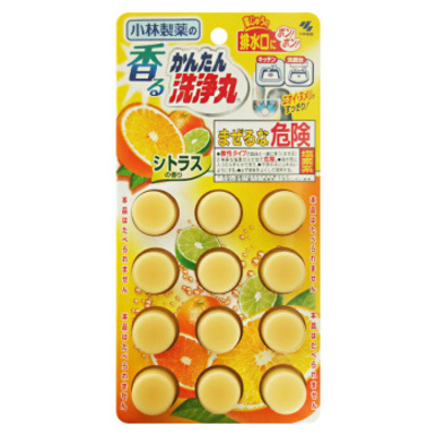 KOBAYASHI/小林制药排水管清道夫柑橘香