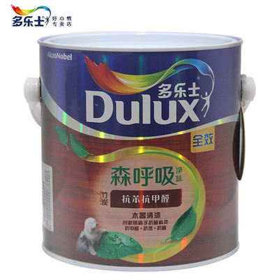 Dulux/多乐士森呼吸抗苯抗甲醛全效净味木器漆2.5kg