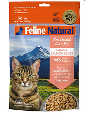Feline Natural羊肉三文鱼猫干粮