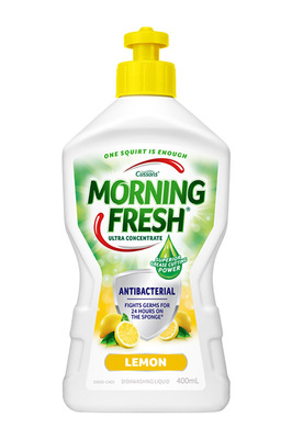 Morning Fresh防护柠檬味洗洁精Antibacterial 400ml