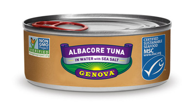 Genova Albacore Tuna in Water with Sea Salt罐头