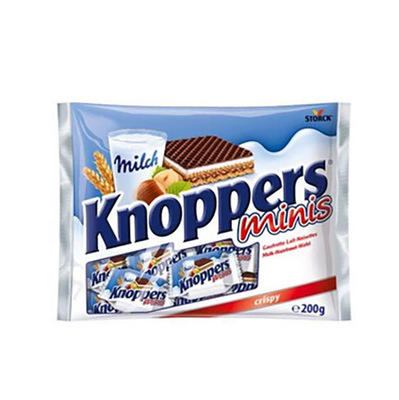 Knoppers 牛奶榛子mini威化饼干