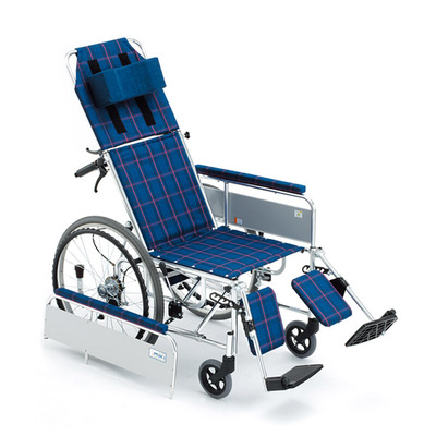 Miki/三贵全能系列高靠背可全躺折叠轻便轮椅MSL-T22