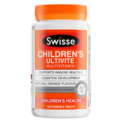 Swisse儿童复合维生素咀嚼片120片/瓶