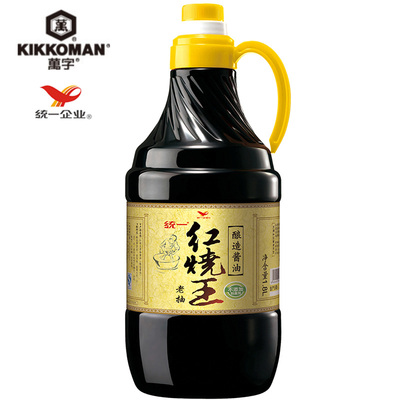 Kikkoman/龟甲万红烧王老抽酱油1.8L